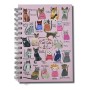 Deffter Lovely Spiralli Defter Cool Cats 20x28