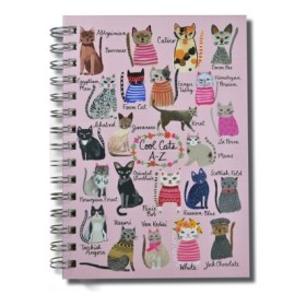 Deffter Lovely Spiralli Defter Cool Cats 20x28