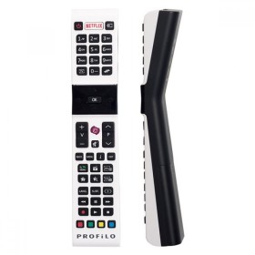 Profilo Orjinal Netflix Tuşlu Beyaz Lcd Led Tv Kumandası