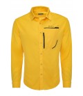 California Forever Men's Shirt Yellow Av99011-1355