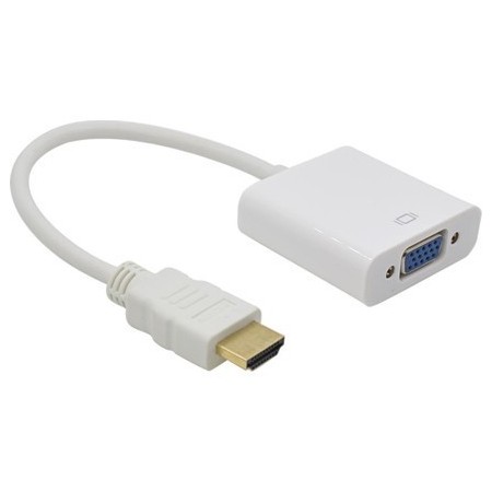 Hdmi To Vga Monitör Çevirici Dönüşütürücü Adaptör