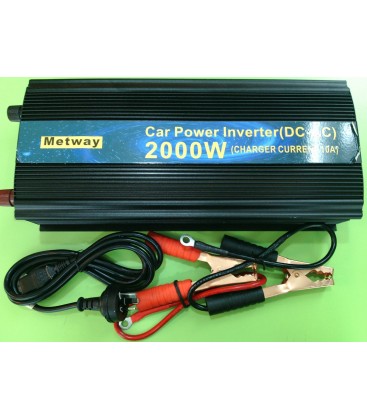 Metway Car Power İnverter 2000w Charger Current 10a