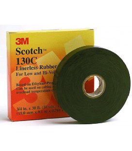 Scotch 130C Linerless Rubber Splicing Tape