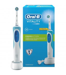 Oral-B 3757 Vitality Şarj Edilebilir Diş Fırçası Cross Action Başlık