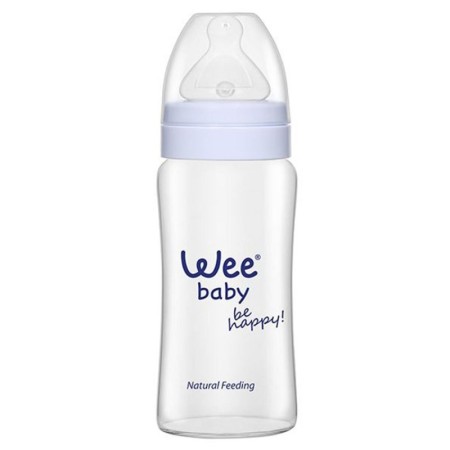 Wee Baby Geniş Ağızlı Isıya Dayanıklı Cam Biberon 250ml