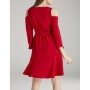 Love My Body Omzu Açık Elbise - 124L5294000
