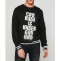 Koton Yazılı Baskılı Erkek Sweatshirt - Siyah 8YAM74600CK999