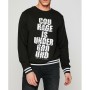 Koton Yazılı Baskılı Erkek Sweatshirt - Siyah 8YAM74600CK999