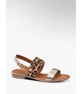 Catwalk, Deichmann, Kadın Leopard Sandalet 1210072