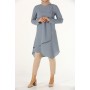 AllDay, Soft Mavi, Tesettür Kadın Tunik, - 354-PD915