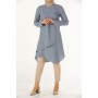 AllDay, Soft Mavi, Tesettür Kadın Tunik, - 354-PD915