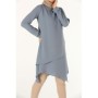 AllDay, Soft Mavi, Tesettür Kadın Tunik, - 354-PD915