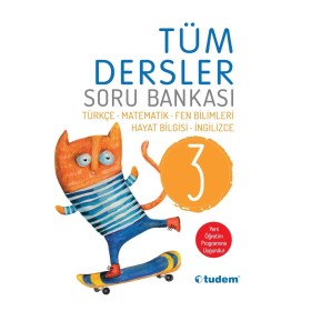 3. Sınıf Tüm Dersler Soru Bankası - Tudem Yayınları