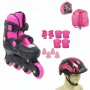Sportica Pembe Çantalı Paten Seti Pts-10