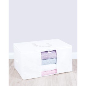 Ocean Home, Büyük Boy Hurç, Beyaz Renk Pvc Detaylı, Hurç, 64x41x35