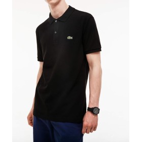 Lacoste Erkek T-Shirt, Slim Fit Siyah, Polo Yaka Tişört, PH4012-031 - T2