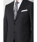 Ramsey Siyah Micro Dokuma Takım Elbise, 10110687-100, - TKM-848