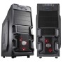 Cooler Master Kasa K380 700W USB3.0 Pencereli Siyah Mid Tower