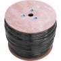 S-link SL-CAT609 305m, 23AWG 0.56mm CCA Double Jack GRİ+Siyah CAT6 Kablo