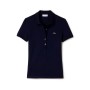 Lacoste Kadın T-Shirt, Lacivert Polo Yaka Tişört, PF7845 166
