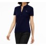 Lacoste Kadın T-Shirt, Lacivert Polo Yaka Tişört, PF7845 166
