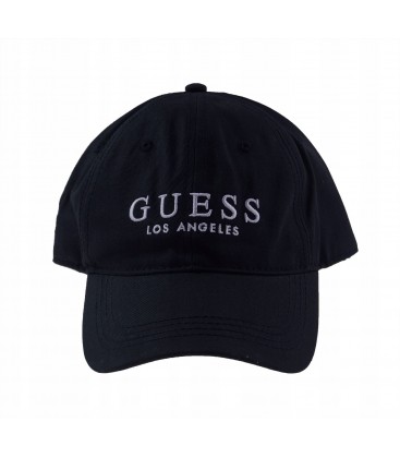 Guess Los Angeles Ünisex Siyah Şapka AM6640COT01