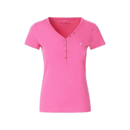 Guess Kadın Tişört - Renk Kırmızı  w82p24I5y00-G503
