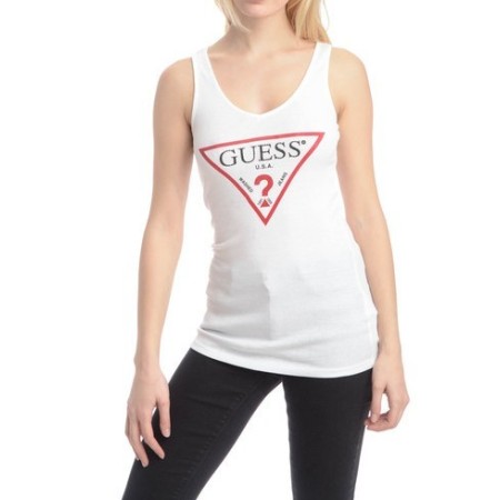 Guess Kadın Atlet, - Camisetas Modelo W82I03K1810-A000