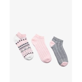 Koton 3'lü Kadın Çorap, - Pembe 9YAK81215AA909
