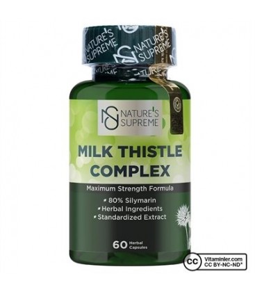 Nature's Supreme Milk Thistle Complex 60 Kapsül