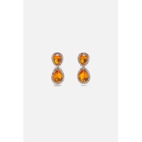 Zara Taşlı Damla Küpe - 4736/202/303