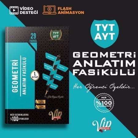 Vip Yayınları Tyt Geometri Anlatım Fasikülü