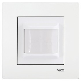 Viko Anahtar-Priz Karre Hareket Dedektörü 2 Wire 180⁰-6m - Meridian Beyaz