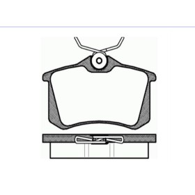 Wgn Wbp-Vw003 Volkswogen Golf 4 Audi A4 Nissan Micra Fren Balata Seti