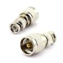 Oiyagai 2-Pack BNC Male to UHF Male RF Coaxial Adapter BNC to UHF Coax Jack Connector
