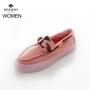 Sperry Bahama Canvas Kadın Ayakkabı Washed Pink STS91301