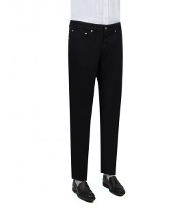 D'S Damat Slim Fit Siyah Denim Pantolon 2HCJ35800399M001