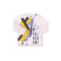 Bikkembergs Ekru Erkek Çocuk T-shirt 3232DNMTE59