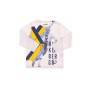 Bikkembergs Ekru Erkek Çocuk T-shirt 3232DNMTE59