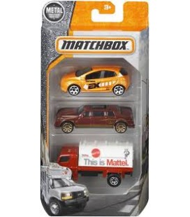 Matchbox Üçlü Araba Seti C3713
