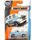 Matchbox Oyuncak Araba 2017 '55 Ford F-100 Delivery Truck 17/125, Blue