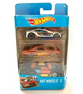Hot Wheels 3'lü Oyuncak Araba K5904