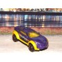 Matchbox Oyuncak Araba 2016 31/125 MBX COUPE purple Yellow Adventure City Case