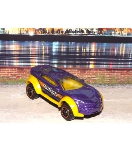 Matchbox Oyuncak Araba 2016 31/125 MBX COUPE purple Yellow Adventure City Case