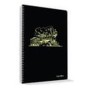 Çınar A4 Kareli Defter Freestyle Spiralli Pp Kapak 96 Yaprak Kareli Defter
