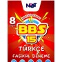 8. Sınıf Türkçe Branş Bitirme Sınavı 15 Fasikül Deneme Binot Yayınları