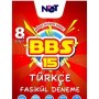 8. Sınıf Türkçe Branş Bitirme Sınavı 15 Fasikül Deneme Binot Yayınları