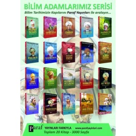 Bilim Adamlarımız Serisi Seti 20 Kitap