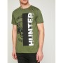 Koton Yazılı Baskılı Erkek T-Shirt  Haki 8YAM11171MK801