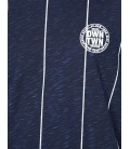 Koton Erkek Çizgili T-Shirt - Lacivert Çizgili, 9KAM11519MK01M
